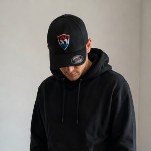 Hooligan Shield Baseball Cap – Zwart