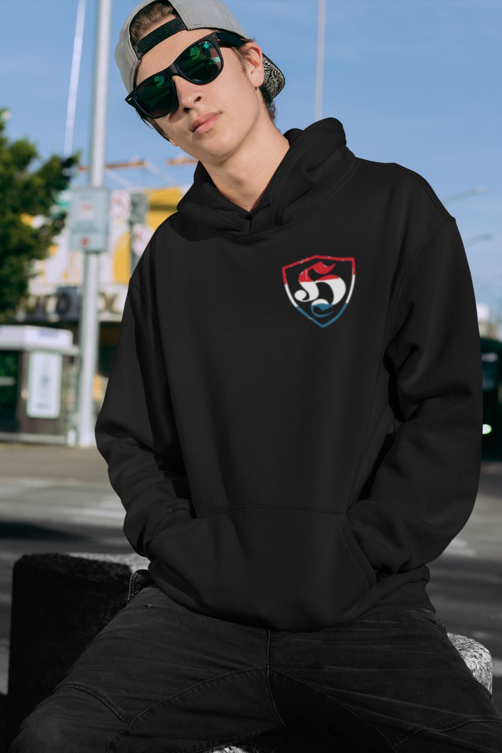 Ultras Hooligans Hoodie - Hollandse Vlag Hooligan Logo