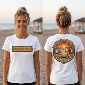 Ultra Ladies Holiday Club Dames T-shirt – Casual Ultras Summer Streetwear Edition