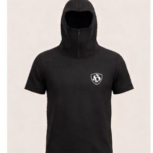 Hooligan H Ninja T-Shirt Black & White Edition – Casual Football Wear