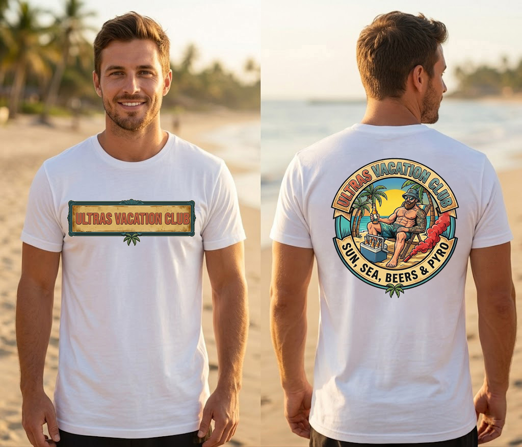 Ultras Vacation Club T-Shirt – Casual Football Wear