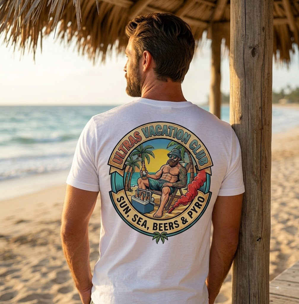 Ultras Vacation Club T-Shirt – Casual Football Wear