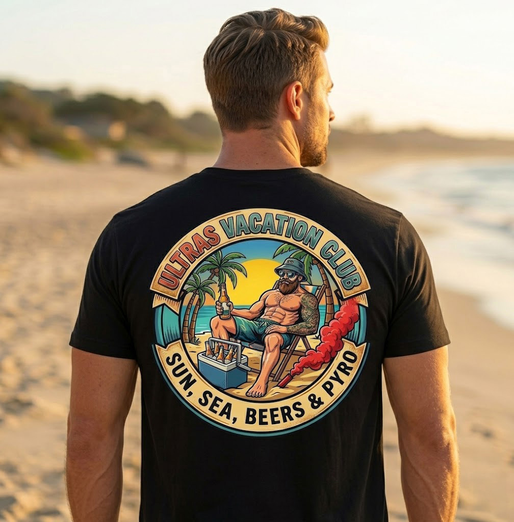 Ultras Vacation Club T-Shirt – Casual Football Wear