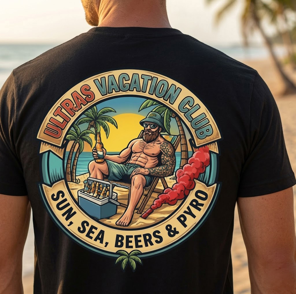 Ultras Vacation Club T-Shirt – Casual Football Wear