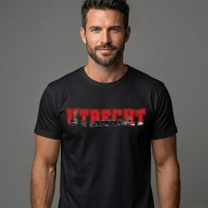 Utrecht Skyline T-Shirt – Lokale Trots Edition – Casual Football Wear