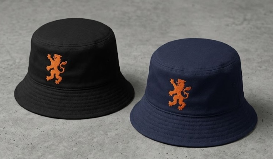 Oranje Leeuw Bucket Hat – Casual Football Wear