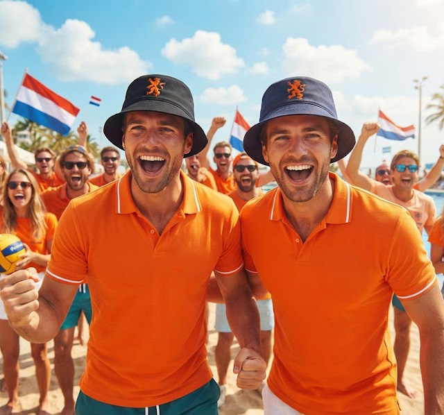Oranje Leeuw Bucket Hat – Casual Football Wear
