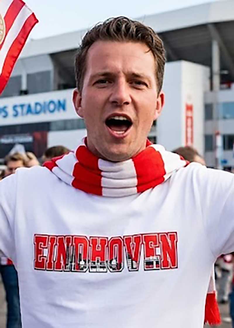 Eindhoven Skyline Supporters Casual T-Shirt
