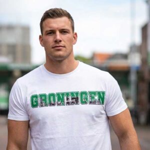 Groningen Skyline Supporters Casual T-Shirt
