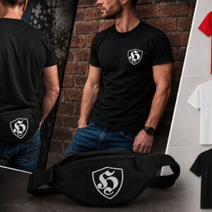 Hooligan Logo Combi Pack – Premium T-Shirt & Heuptas