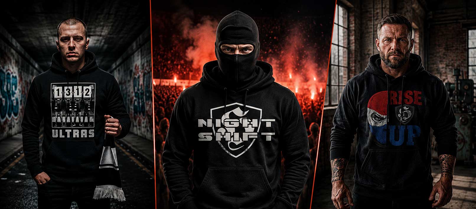 ninja en hoodie