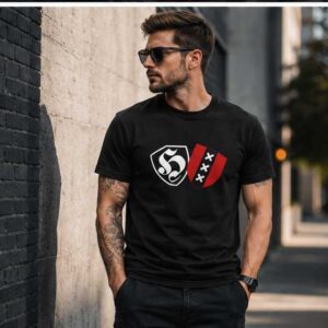 Amsterdam Hools Wapen Casual Supporters T-Shirt