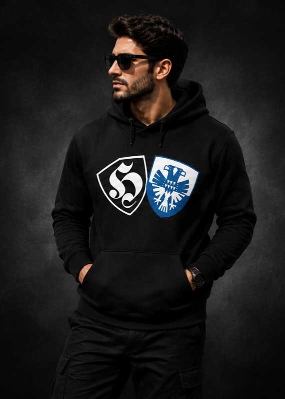 Arnhem Hools Wapen Casual Supporters Hoodie