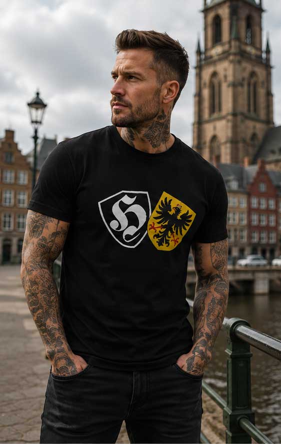 Deventer Hools Wapen Casual Supporters T-Shirt