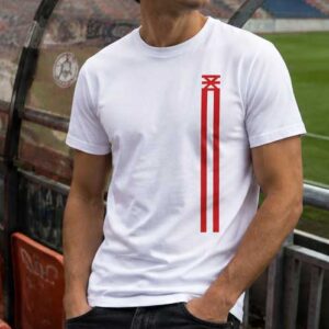 Enschede Vertical Stripe Casual T-Shirt