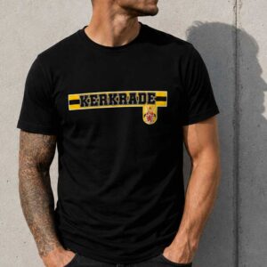 Kerkrade Geel-Zwart Casual Supporters T-Shirt