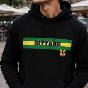 Sittard Groen-Geel Casual Supporters Hoodie