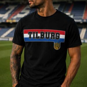 Tilburg Rood-Wit-Blauw Casual Supporters T-Shirt