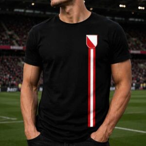 Utrecht Vertical Stripe Casual Supporters T-Shirt