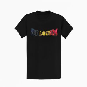 Belgium Flag Casual T-Shirt