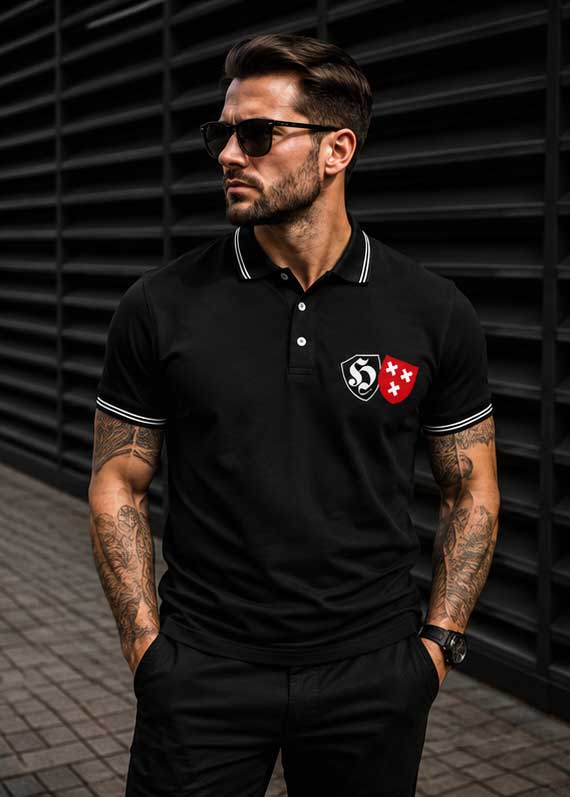 Breda Hools Wapen Casual Polo