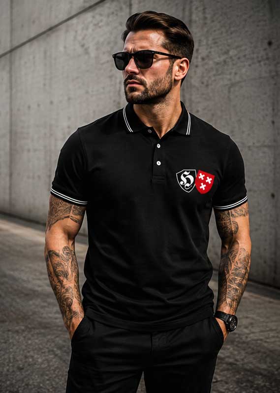 Breda Hools Wapen Casual Polo